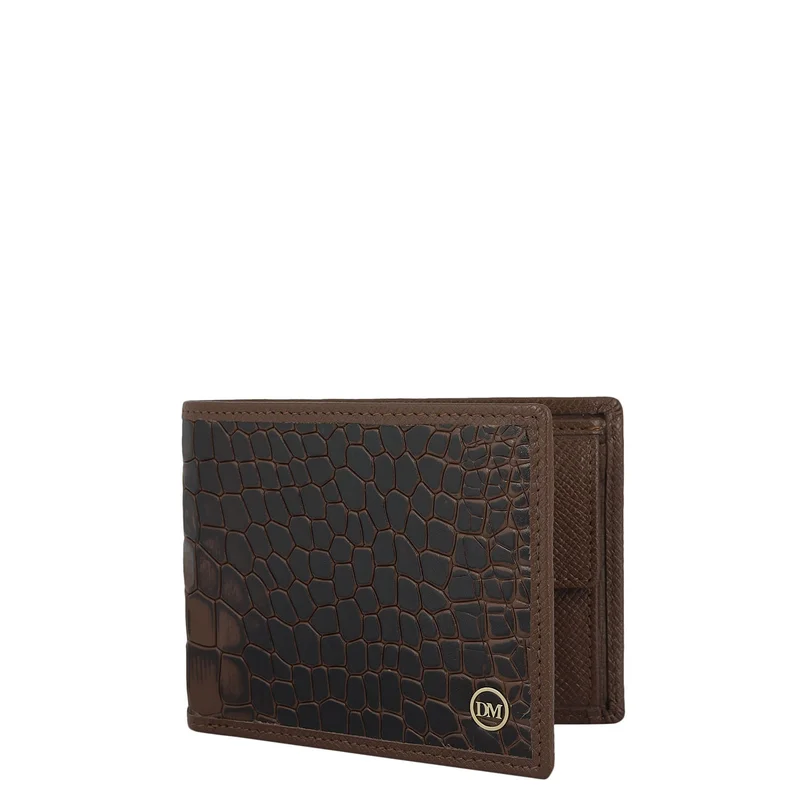 Da Milano Date Bifold Leather Mens Wallet